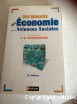 DICTIONNAIRE D'ECONOMIE ET DE SCIENCES SOCIALES