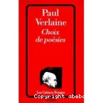 CHOIX DE POESIES
