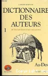 DICTIONNAIRE DES AUTEURS 1