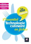 TECHNOLOGIE CULINAIRE
